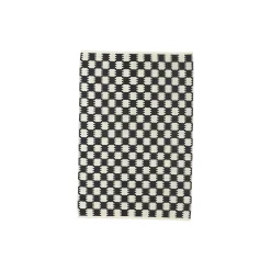 Tæppe VK-5, sort/hvid