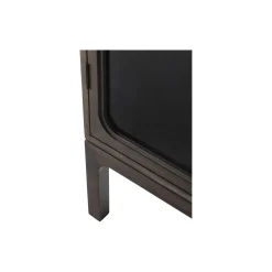 Trace SC88 vitrineskab, dark stained oak