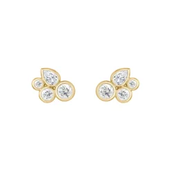 Treasure Mini Earstuds, gold