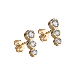 Trinity Ørestikker, klare zirkonia