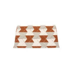 Trip gulvløber, rust/linen/vanilla