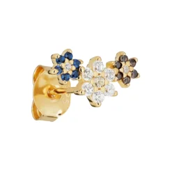Trois Fleurs Stud