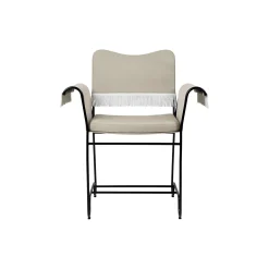 Tropique Dining Chair with Fringes, Leslie Limonta 12/classic black