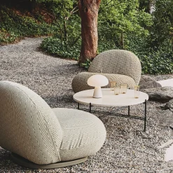 TS Outdoor Coffee Table, neutral white