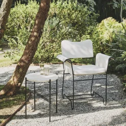 TS Outdoor Side Table, neutral white