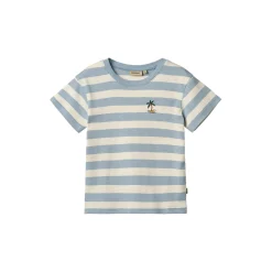 T-Shirt Liam, 9420 calm blue stripe