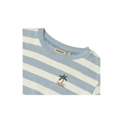 T-Shirt Liam, 9420 calm blue stripe