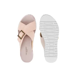 Tulip Criss Cross, adobe rose white