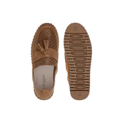 Tulip Loafer Tassel, nougat tannin