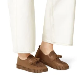 Tulip Loafer Tassel, nougat tannin