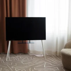 TV-stativ 42''-55'', white