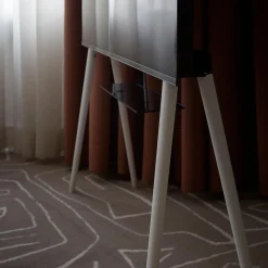 TV-stativ 42''-55'', white