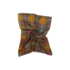 TWILL Scarf, brown/mustard