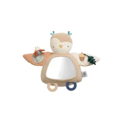 Uglen Blinky aktivitetslegetøj, maple beige