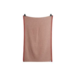 UNA Half Size Throw, light red