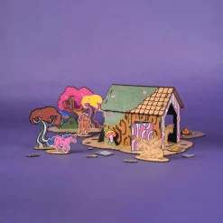 Unicorn trælegetøj | Magisk skov