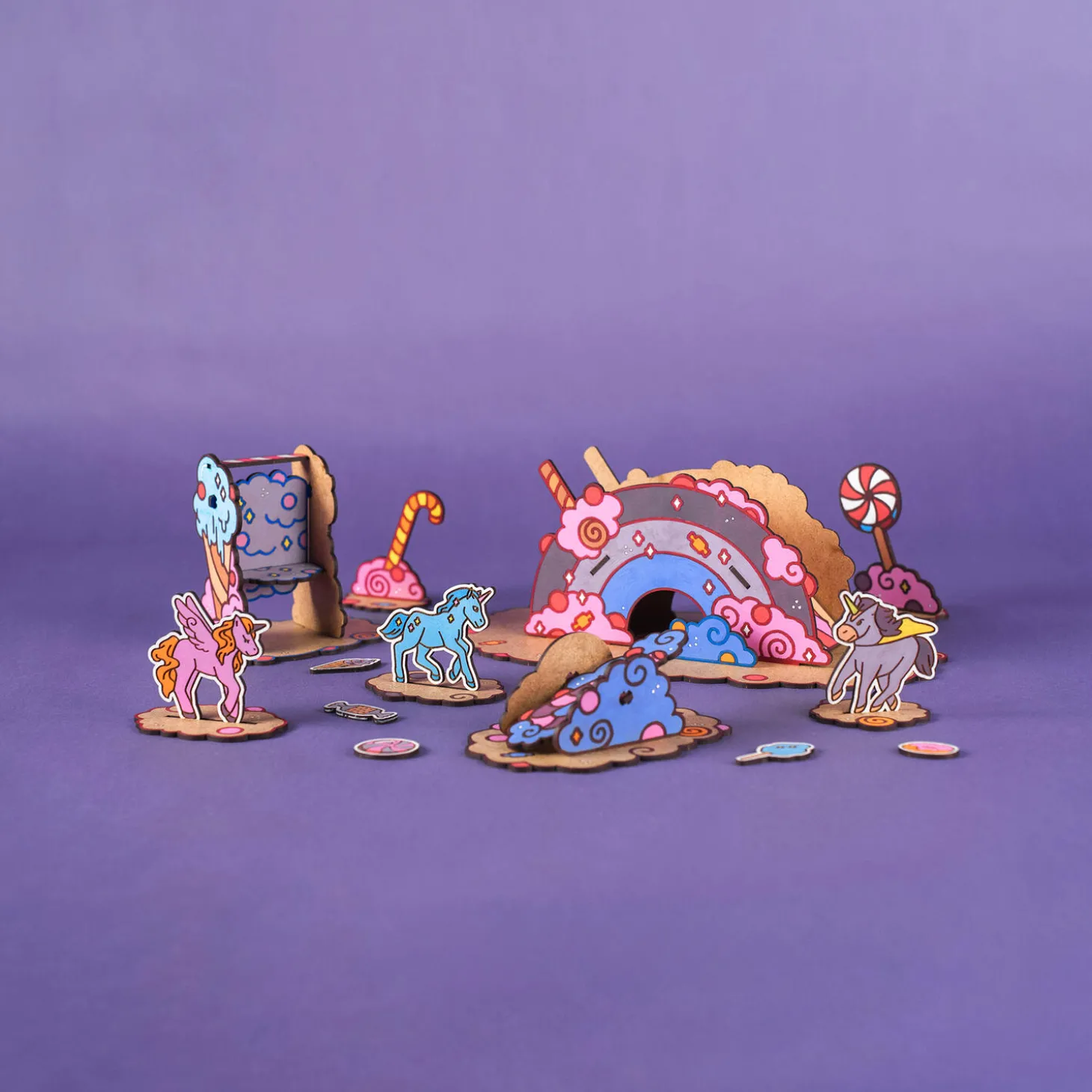 Unicorn trælegetøj | Slikland