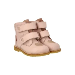 Velcro TEX-støvle, faded rose/multi glitter