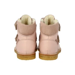 Velcro TEX-støvle, faded rose/multi glitter