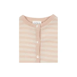 Venti Knit Cardigan, cameo rose