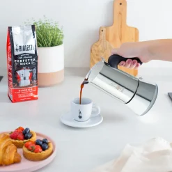 Venus espressokande 10 kopper, sølv