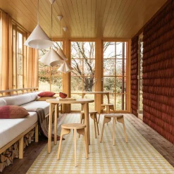 Vichy gulvtæppe, quince 486