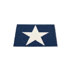 Viggo gulvløber, dark blue/vanilla