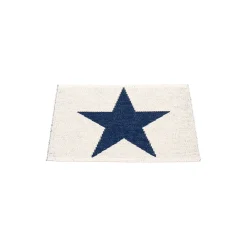 Viggo gulvløber, dark blue/vanilla