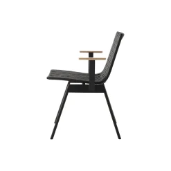 Ville AV34 Outdoor Armchair, warm black