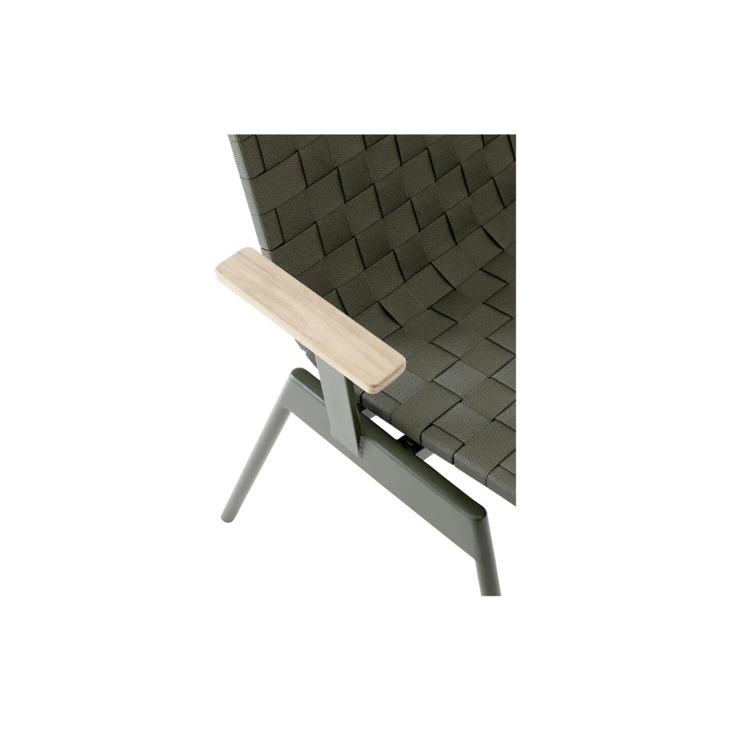 Ville AV34 Outdoor Armchair, bronze green