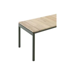 Ville AV28 Outdoor Bench, bronze green