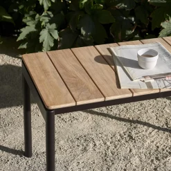 Ville AV27 Outdoor Bench, warm black