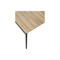 Ville AV26 Outdoor Dining Table, warm black