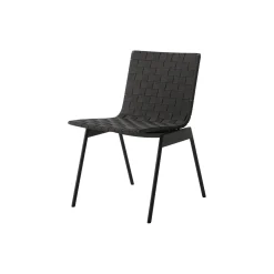 Ville AV33 Outdoor Side Chair, warm black