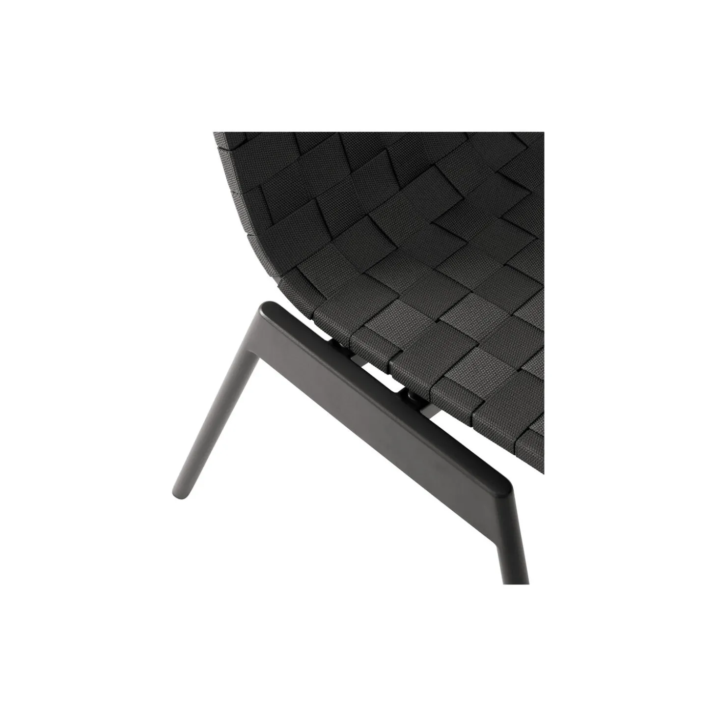 Ville AV33 Outdoor Side Chair, warm black