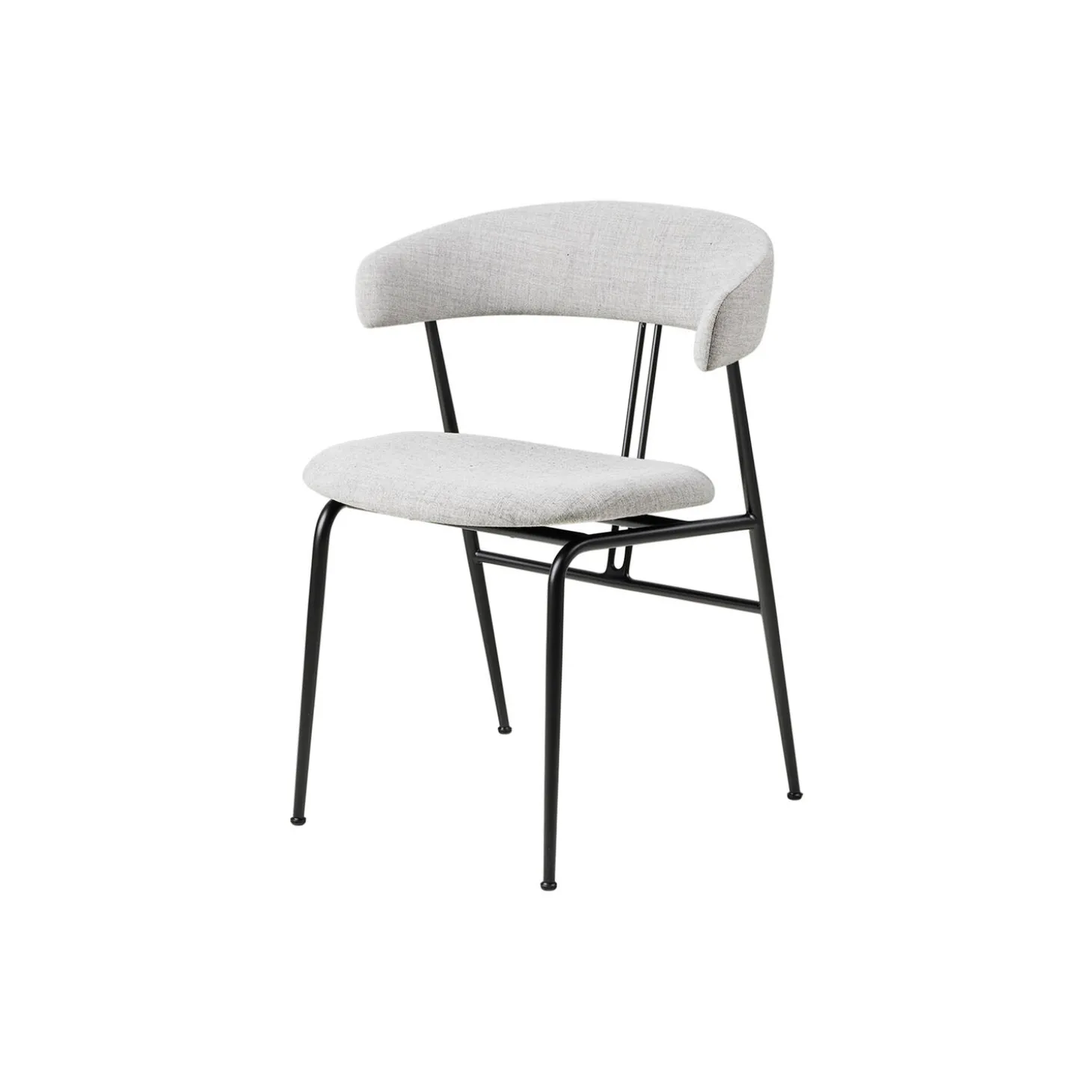 Violin Dining Chair, Remix 123/black matt