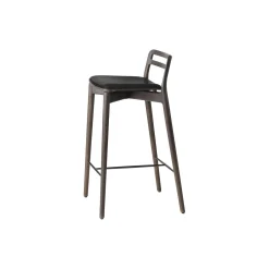 VIPP484 Cabin counterstol, mørk eg/sort