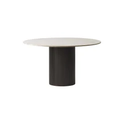 VIPP494 Cabin Round Table, jura grau blau/dark oak