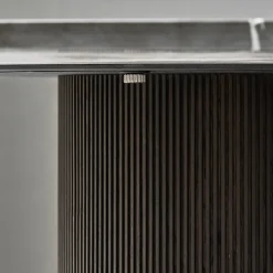 VIPP495 Cabin Round Table, pietra grey/light oak