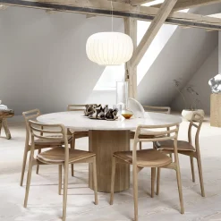 VIPP481 Cabin stol, lys eg/sand