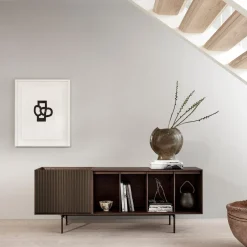 VIPP675 Chimney kabinet, mørk eg