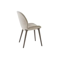 VIPP462 Lodge Chair, beige/dark oak