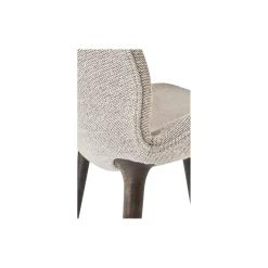 VIPP462 Lodge Chair, beige/dark oak