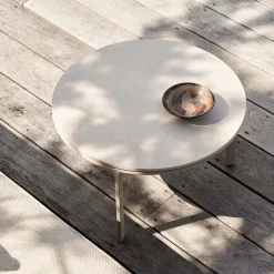 VIPP714 Open-Air Coffee Table, light grey