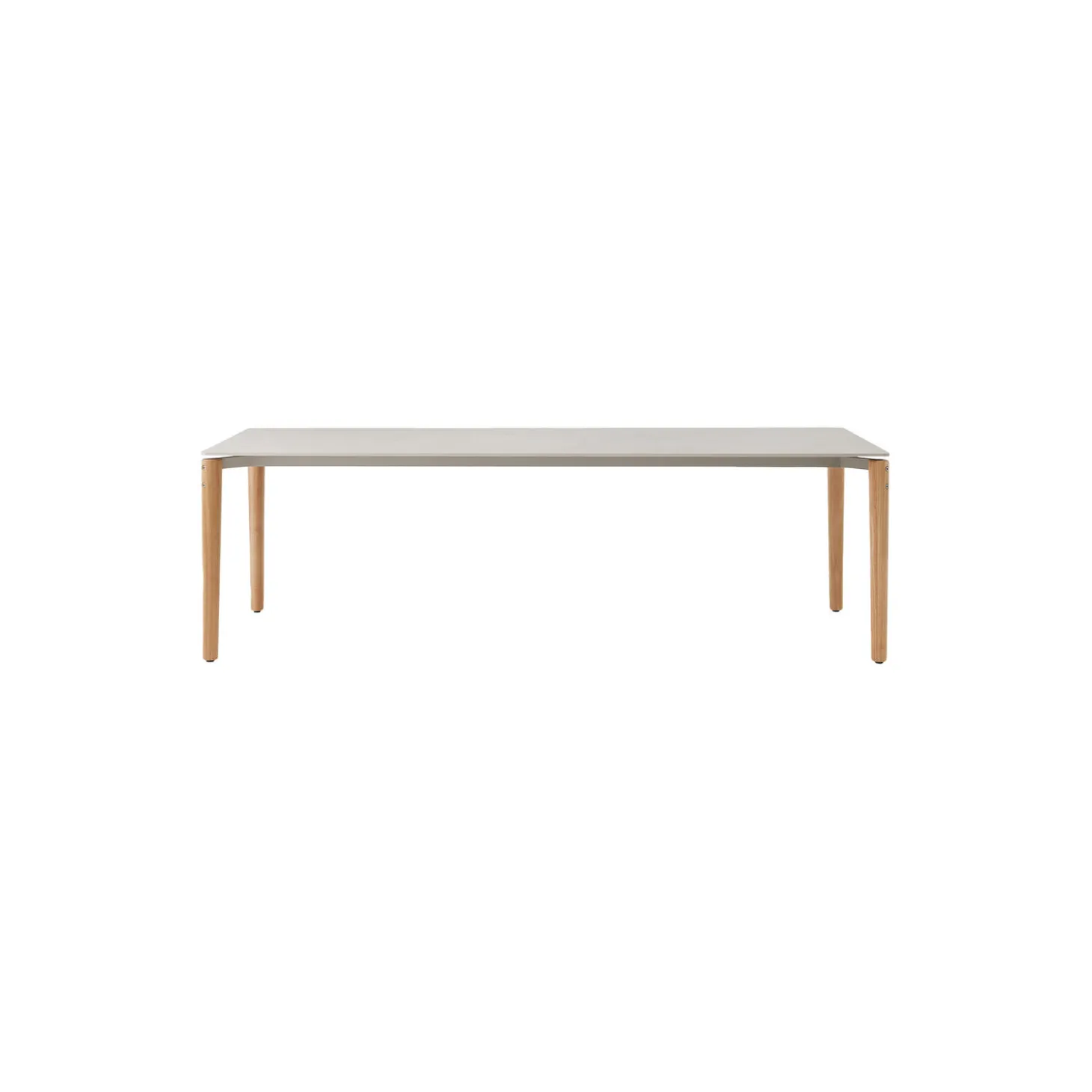 VIPP719 Open-Air Table, teak/light grey