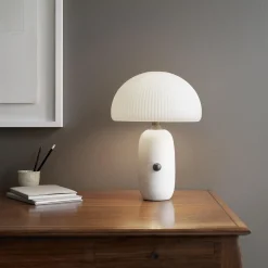 VIPP591 Sculpture bordlampe lille, hvid