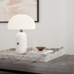 VIPP591 Sculpture bordlampe lille, hvid