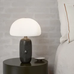 VIPP591 Sculpture bordlampe lille, grå