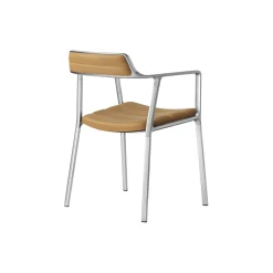 VIPP451 stol, sand/aluminium