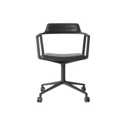 VIPP452 Swivel Chair with Castors, black/black